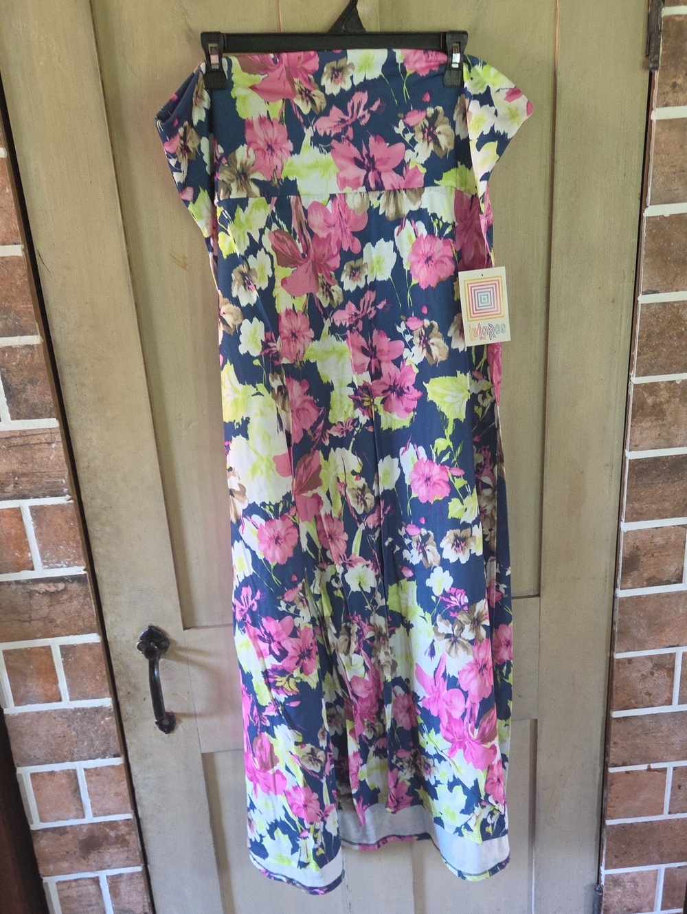3X Floral Maxi Skirt NWT